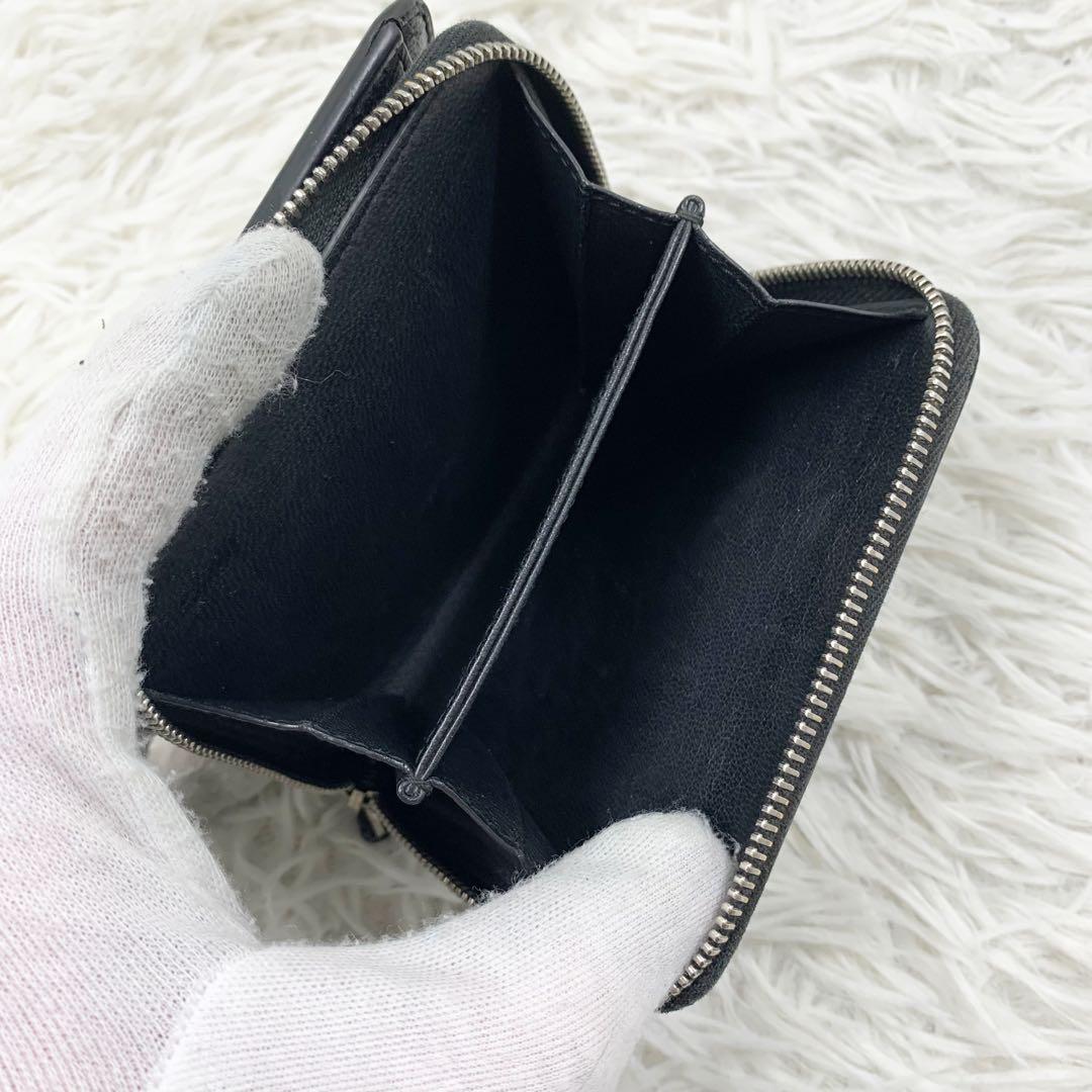 【✨美品✨】バレンシアガ 二つ折り財布 エブリデイ ジップウォレット ブラック